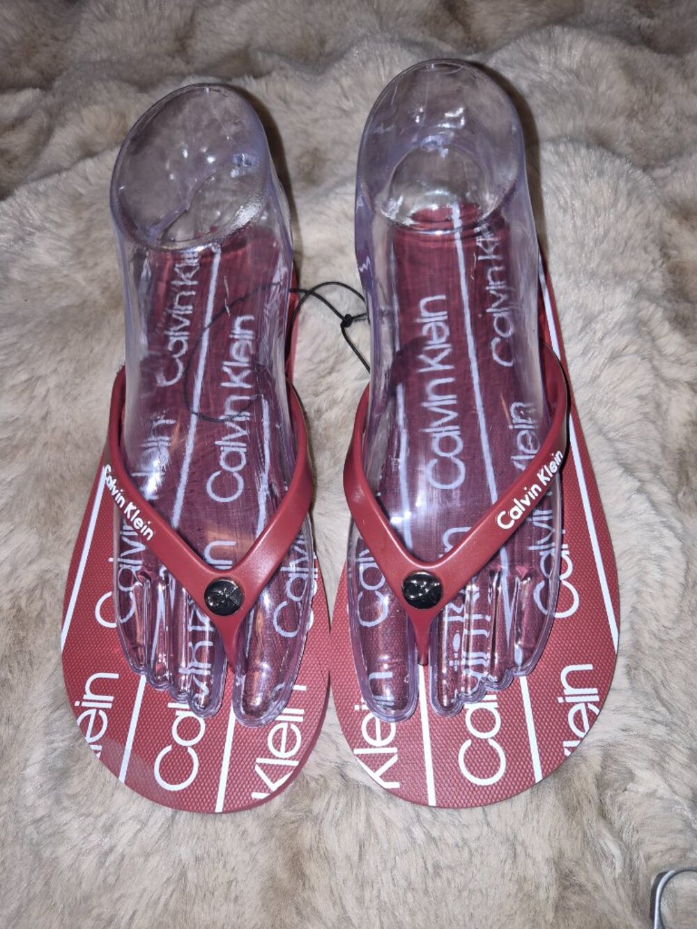 Calvin Klein Flip Flops - Picture 2 of 6